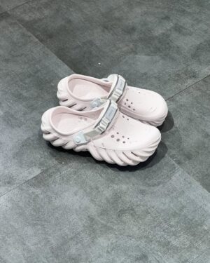 Echo White Clog