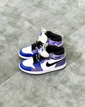 Jordans high top- purple