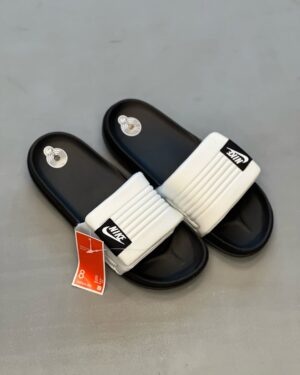 White Comfort Slides