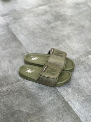 Flashy Olive Slides