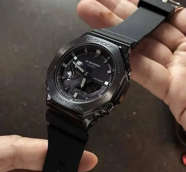 G-shock black dial