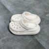 white clogs