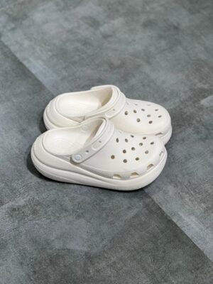 white clogs