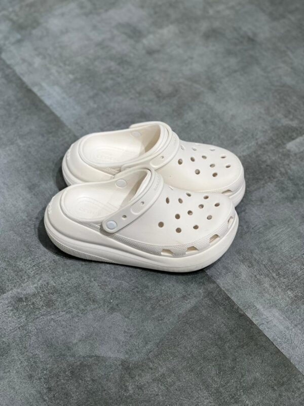 white clogs
